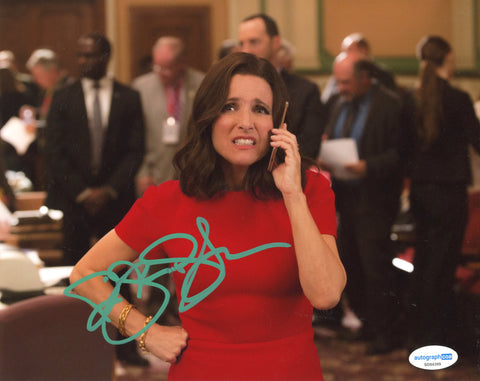 Julia Louis-Dreyfus Veep Signed Autograph 8x10 Photo ACOA