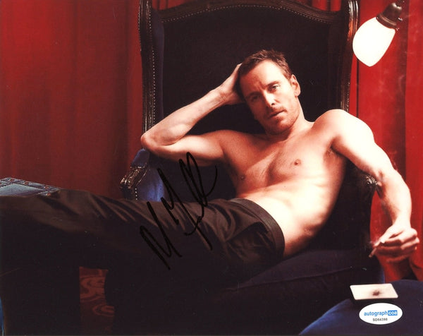 Michael Fassbender Signed Autograph 8x10 Photo ACOA