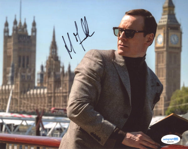 Michael Fassbender Signed Autograph 8x10 Photo ACOA