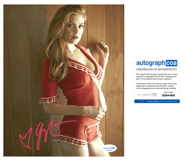 Isla Fisher Sexy Signed Autograph 8x10 Photo ACOA
