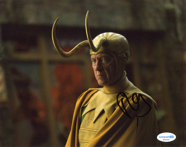 Richard E Grant Loki Signed Autograph 8x10 Photo ACOA