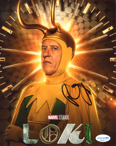 Richard E Grant Loki Signed Autograph 8x10 Photo ACOA