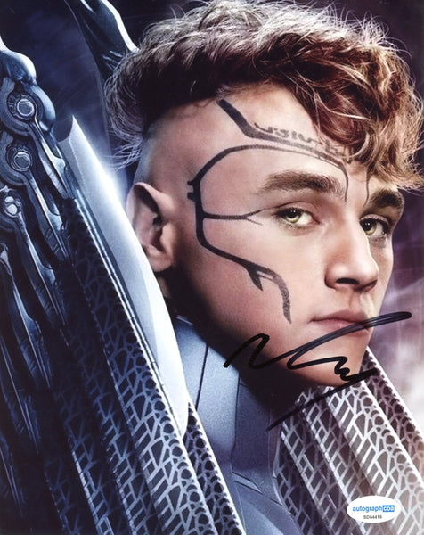 Ben Hardy X-men Signed Autograph 8x10 Photo ACOA