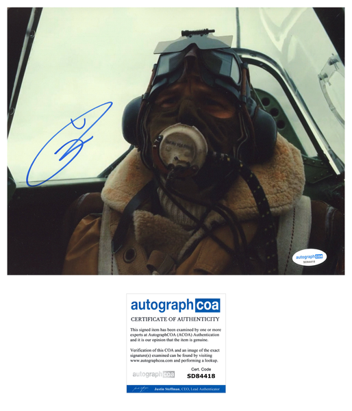 Tom Hardy Dunkirk Signed Autograph 8x10 Photo ACOA