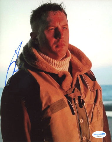 Tom Hardy Dunkirk Signed Autograph 8x10 Photo ACOA