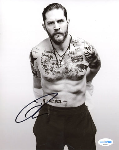 Tom Hardy Signed Autograph 8x10 Photo ACOA