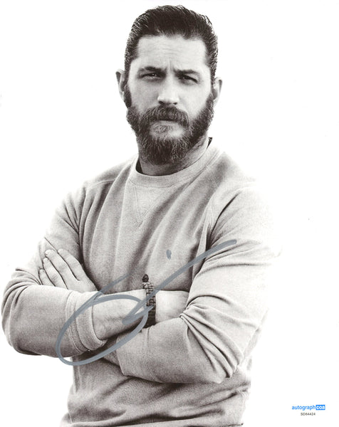 Tom Hardy Venom Signed Autograph 8x10 Photo ACOA