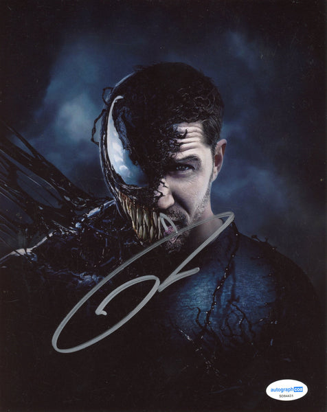 Tom Hardy Venom Signed Autograph 8x10 Photo ACOA