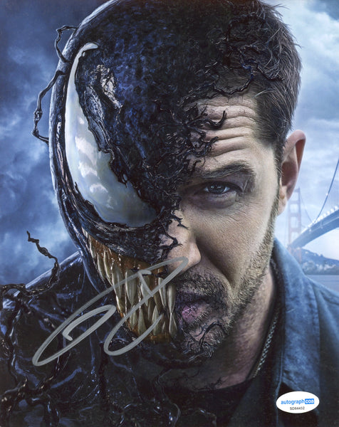 Tom Hardy Venom Signed Autograph 8x10 Photo ACOA