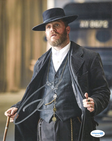 Tom Hardy Peaky Blinders Signed Autograph 8x10 Photo ACOA