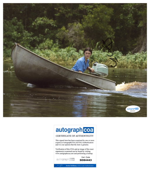 Daisy Edgar Jones Crawdads Signed Autograph 8x10 Photo ACOA