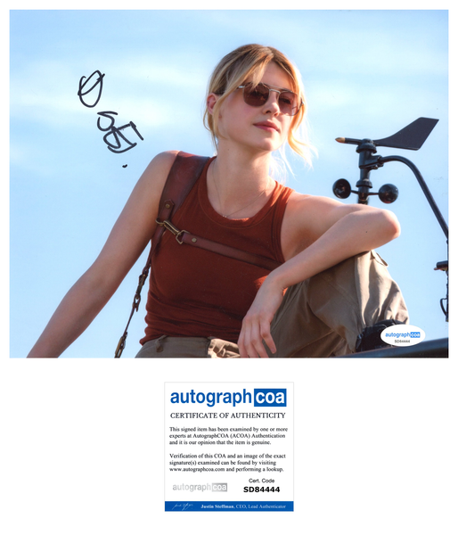 Daisy Edgar Jones Twisters Signed Autograph 8x10 Photo ACOA