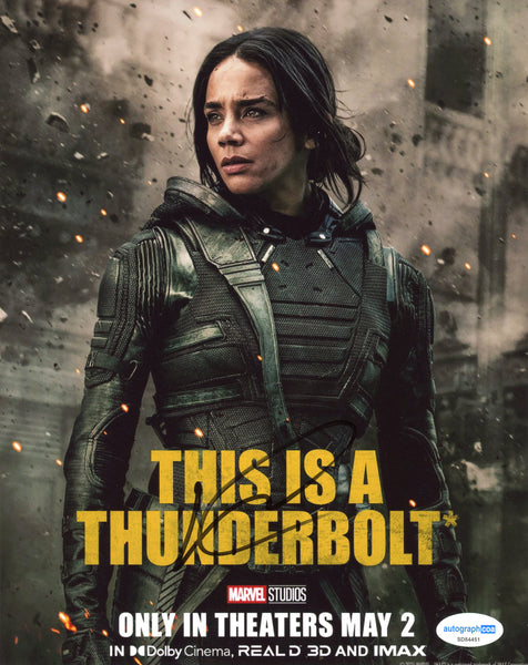 Hannah John Kamen Thunderbolts Signed Autograph 8x10 Photo ACOA