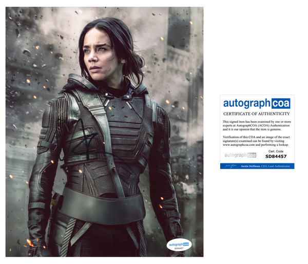 Hannah John Kamen Thunderbolts Signed Autograph 8x10 Photo ACOA