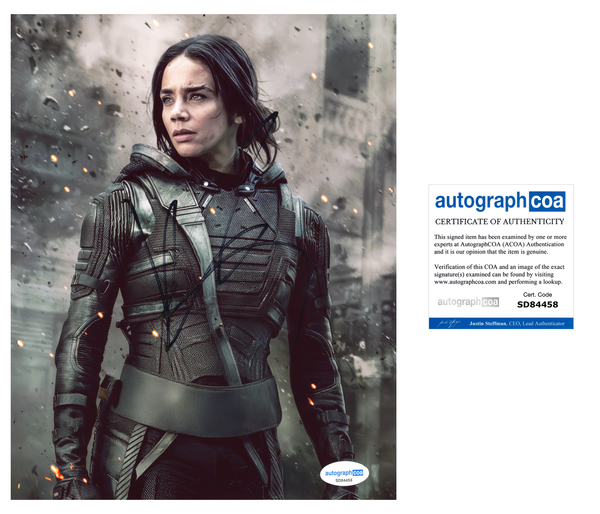 Hannah John Kamen Thunderbolts Signed Autograph 8x10 Photo ACOA