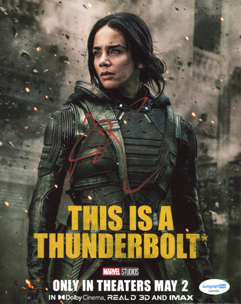 Hannah John Kamen Thunderbolts Signed Autograph 8x10 Photo ACOA