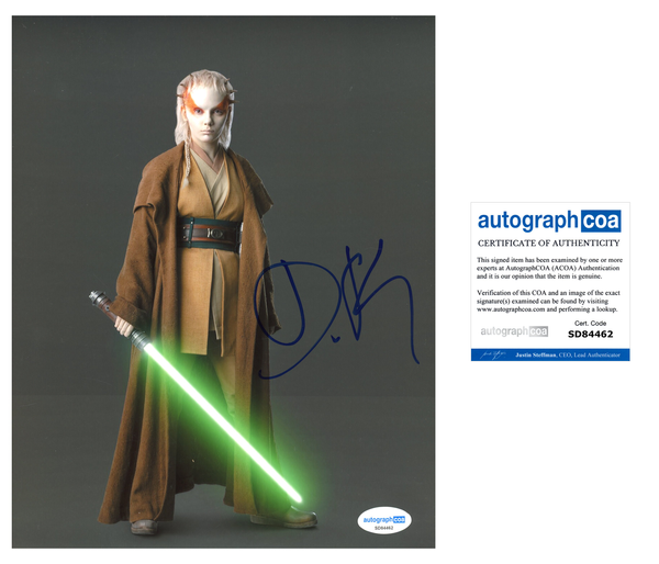 Dafne Keen Acolyte Signed Autograph 8x10 Photo ACOA