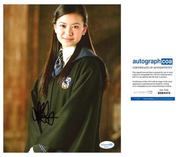 Katie Leung Harry Potter Signed Autograph 8x10 Photo ACOA