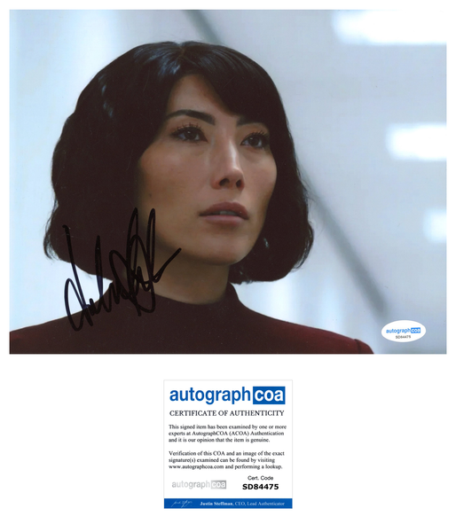 Dichen Lachman Severance Signed Autograph 8x10 Photo ACOA