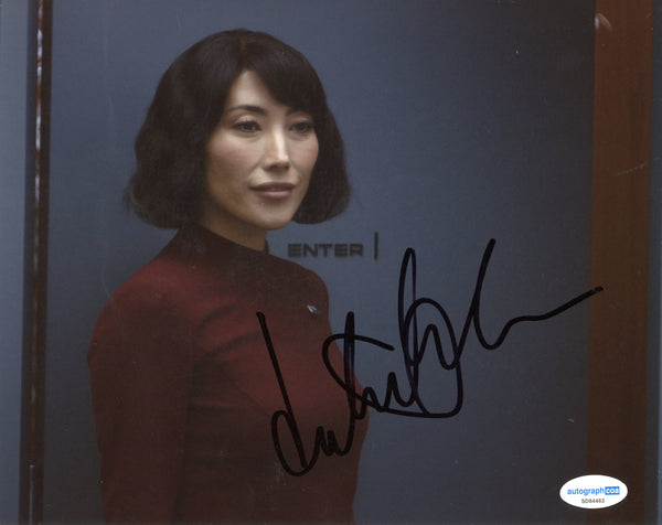 Dichen Lachman Severance Signed Autograph 8x10 Photo ACOA
