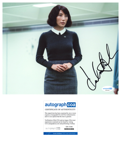 Dichen Lachman Severance Signed Autograph 8x10 Photo ACOA