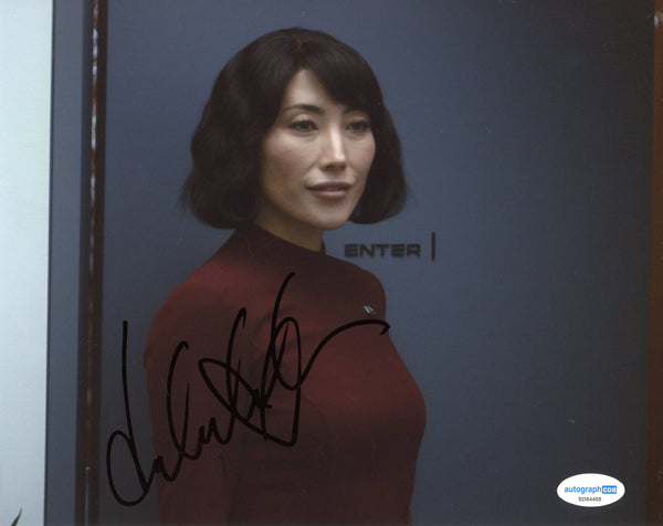 Dichen Lachman Severance Signed Autograph 8x10 Photo ACOA