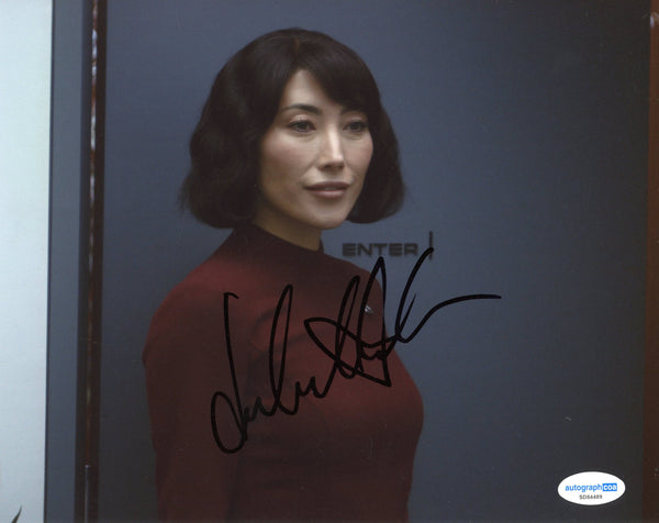 Dichen Lachman Severance Signed Autograph 8x10 Photo ACOA