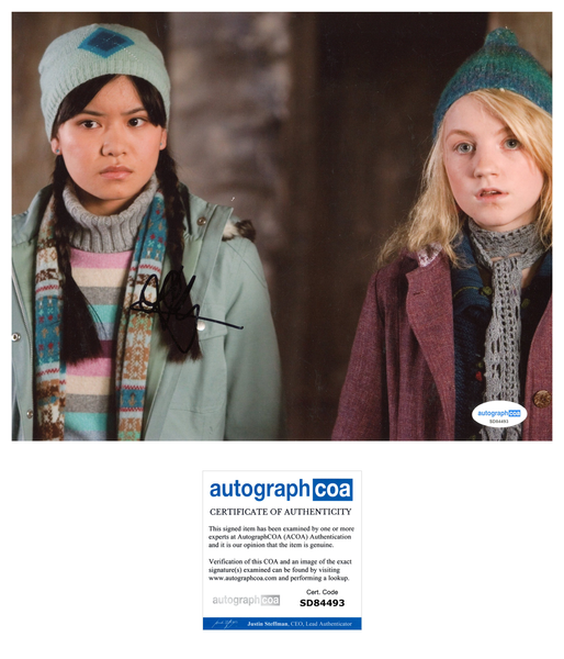 Katie Leung Harry Potter Signed Autograph 8x10 Photo ACOA