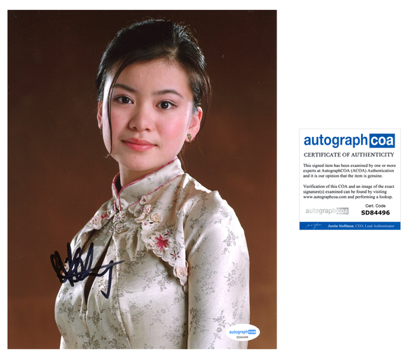 Katie Leung Harry Potter Signed Autograph 8x10 Photo ACOA