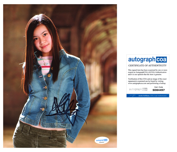 Katie Leung Harry Potter Signed Autograph 8x10 Photo ACOA