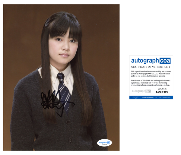 Katie Leung Harry Potter Signed Autograph 8x10 Photo ACOA