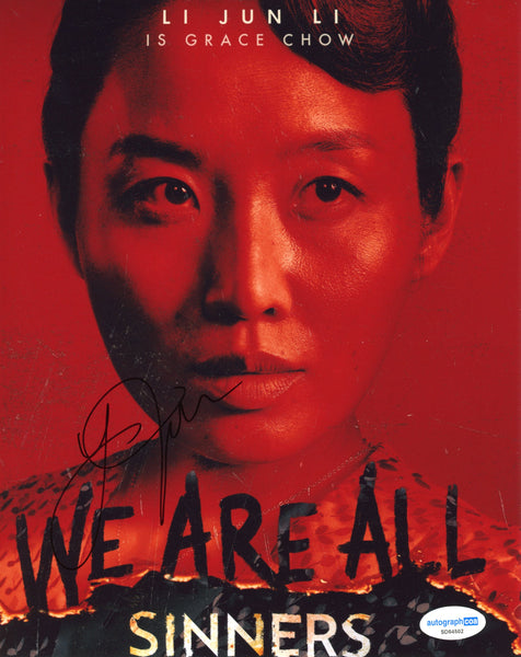 Li Jun Li Sinners Signed Autograph 8x10 Photo ACOA