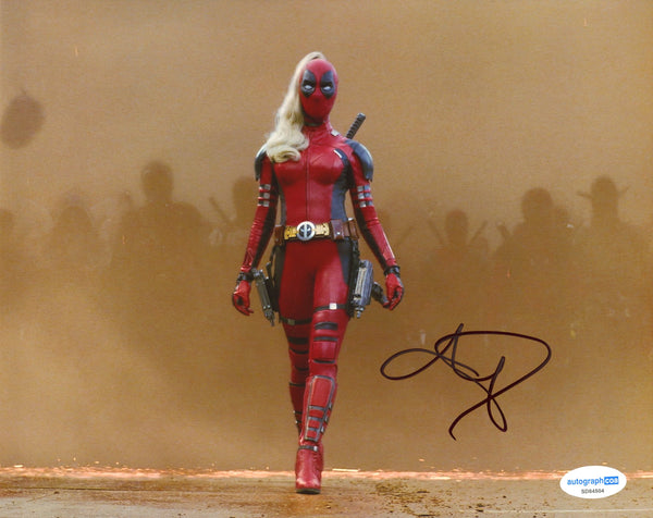 Blake Lively Deadpool Signed Autograph 8x10 Photo ACOA