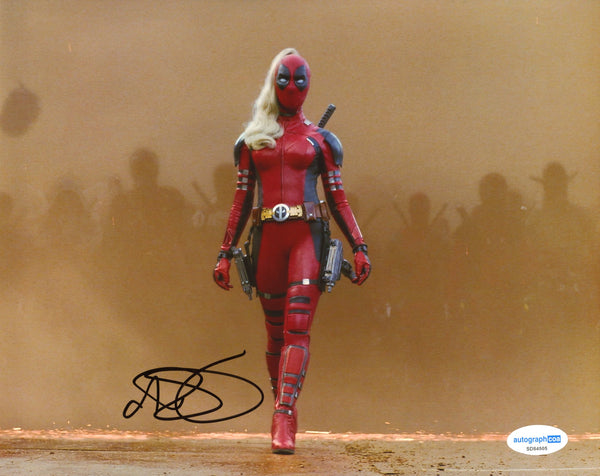 Blake Lively Deadpool Signed Autograph 8x10 Photo ACOA