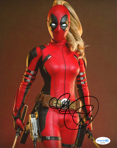 Blake Lively Deadpool Signed Autograph 8x10 Photo ACOA