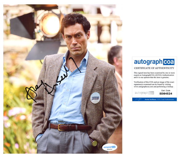 Alex Hassell Rivals Signed Autograph 8x10 Photo ACOA