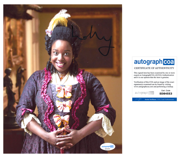 Lolly Adefope Ghosts Signed Autograph 8x10 Photo ACOA