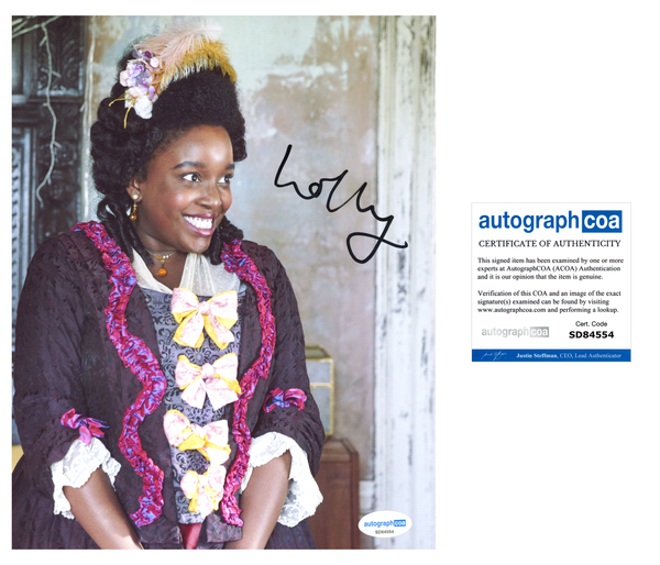 Lolly Adefope Ghosts Signed Autograph 8x10 Photo ACOA
