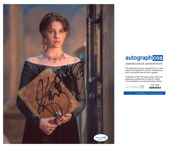 Emily Carey House of Dragon Signed Autograph 8x10 Photo ACOA