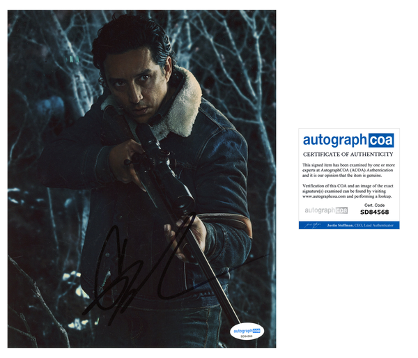 Gabriel Luna Last of Us Signed Autograph 8x10 Photo ACOA