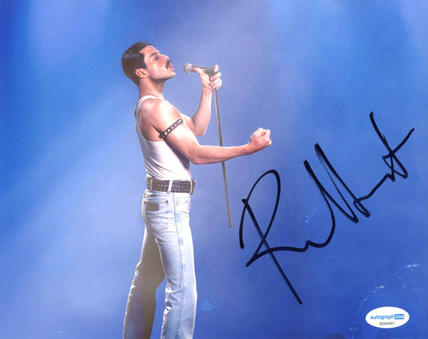 Rami Malek Bohemian Rhapsody Signed Autograph 8x10 Photo ACOA