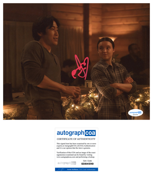 Young Manzino Last of Us Signed Autograph 8x10 Photo ACOA