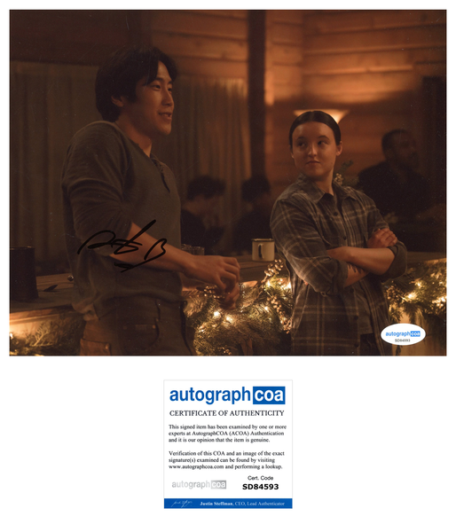 Young Manzino Last of Us Signed Autograph 8x10 Photo ACOA