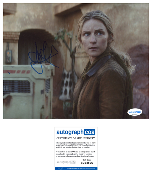 Faye Marsay Andor Signed Autograph 8x10 Photo ACOA