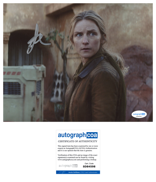 Faye Marsay Andor Signed Autograph 8x10 Photo ACOA