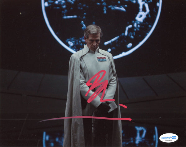 Ben Mendelsohn Rogue One Signed Autograph 8x10 Photo ACOA