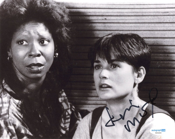 Demi Moore Ghost Signed Autograph 8x10 Photo ACOA