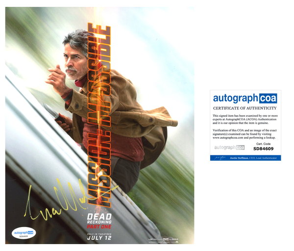 Esai Morales Mission Impossible Signed Autograph 8x10 photo ACOA