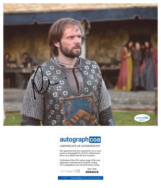 Alec Newman Bastard Executioner Signed Autograph 8x10 Photo ACOA