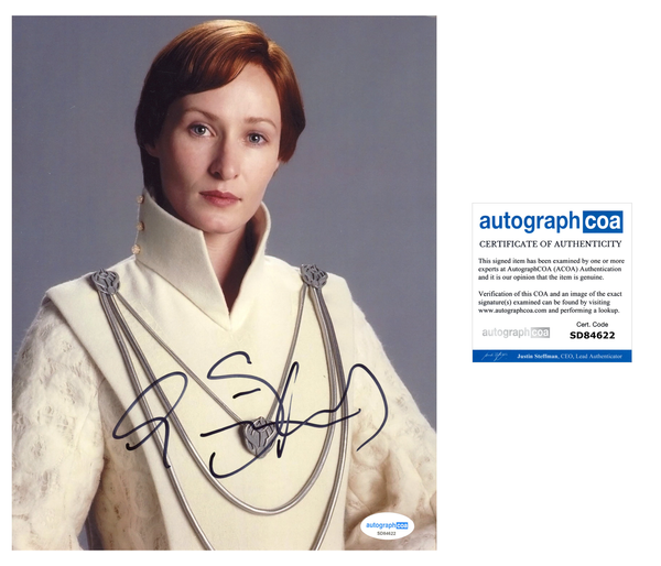 Genevieve O'Reilly Star Wars Signed Autograph 8x10 Photo ACOA